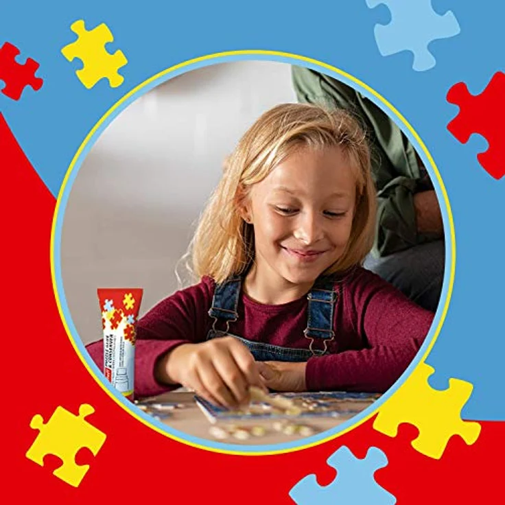 Trefl 90721 - Puzzle-Kleber, Puzzle Glue & Conserver mit Schwammapplikator, 70 ml – Bild 4