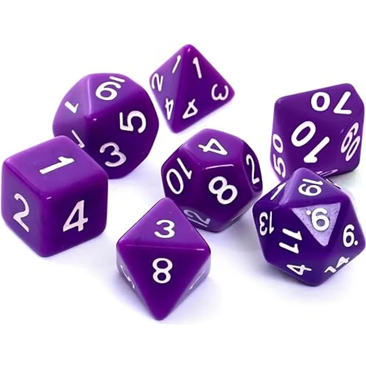 Knochen Set REBEL RPG - Matt - Lila