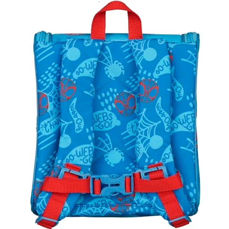 Scooli Vorschulranzen Cutie, Spider-Man, 6,5 l Volumen, gepolsterte Tragegurte, abnehmbarer Brustgurt – Bild 2