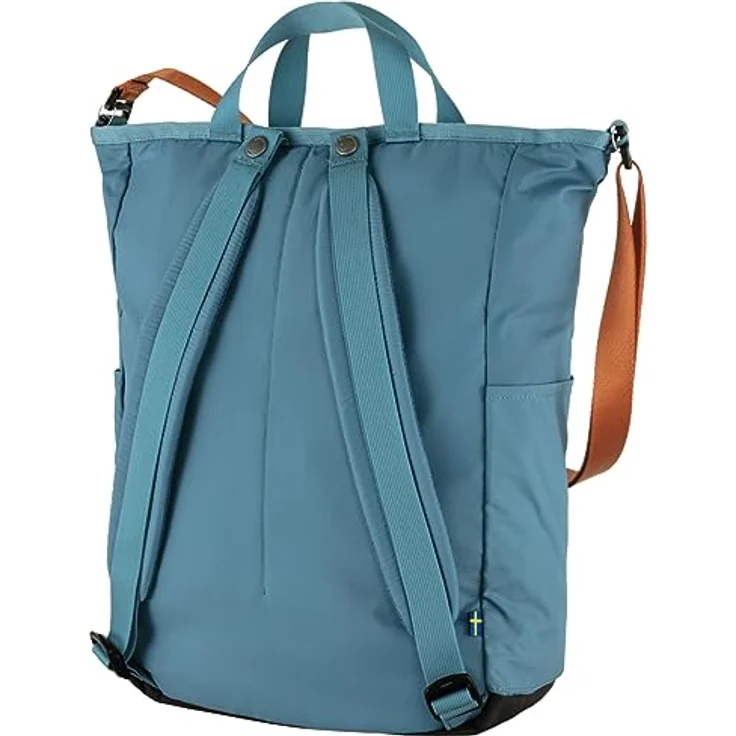 Fjällräven High Coast Totepack, leichter wandertauglicher Rucksack aus recyceltem Nylon, 23 L, wasserabweisend, schwarz – Bild 2