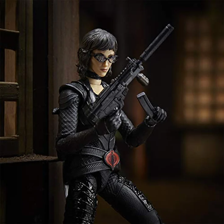 G. I. JOE Classified Series Snake Eyes Origins Baroness Figur zum Sammeln, 15 cm großes Premium Spielzeug, spezielle Verpackung, Multi – Bild 6