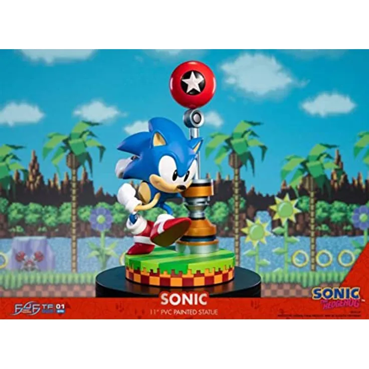 First4Figures F4F Sonic The Hedgehog: Sonic PVC Statue (26cm) (SNTFST) - Preisvergleich