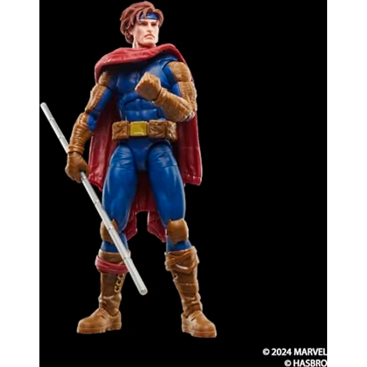 Marvel Legends Series Gambit Action-Figur, 15 cm mit 3 Accessoires und Beweglichkeit für Sammler, Age of Apocalypse Edition – Bild 3