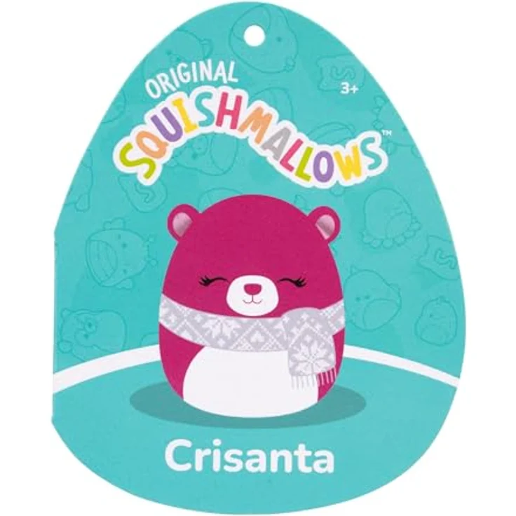 Squishmallows SQCR06655 - Crisanta der Bär 50 cm, offizielles Jazwares Plüsch, superweiches Kuscheltier, braun – Bild 5