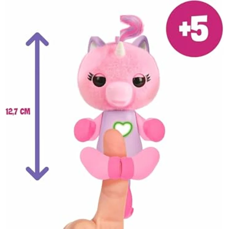 Bizak Fingerlings-Figur, Sammelfigur mit 70 magischen Klängen und Reaktionen, 13 cm, Mehrfarbig (Zufallsmodell) – Bild 5