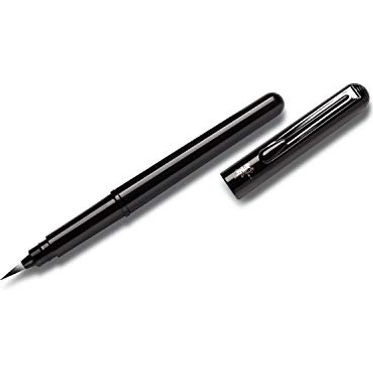 Pentel XGFKP/FP10 - Pocket Brush Blister-Pack Pinselstift mit 2 Patronen, schwarz – Bild 5