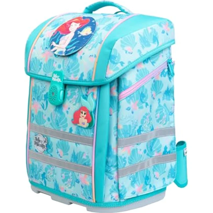McNeill Schulranzen-Set PERFECTO, Disney Arielle, 5-teilig, ergonomisch, ClickFlex-Rückensystem, reflektierend, 22 l – Bild 3