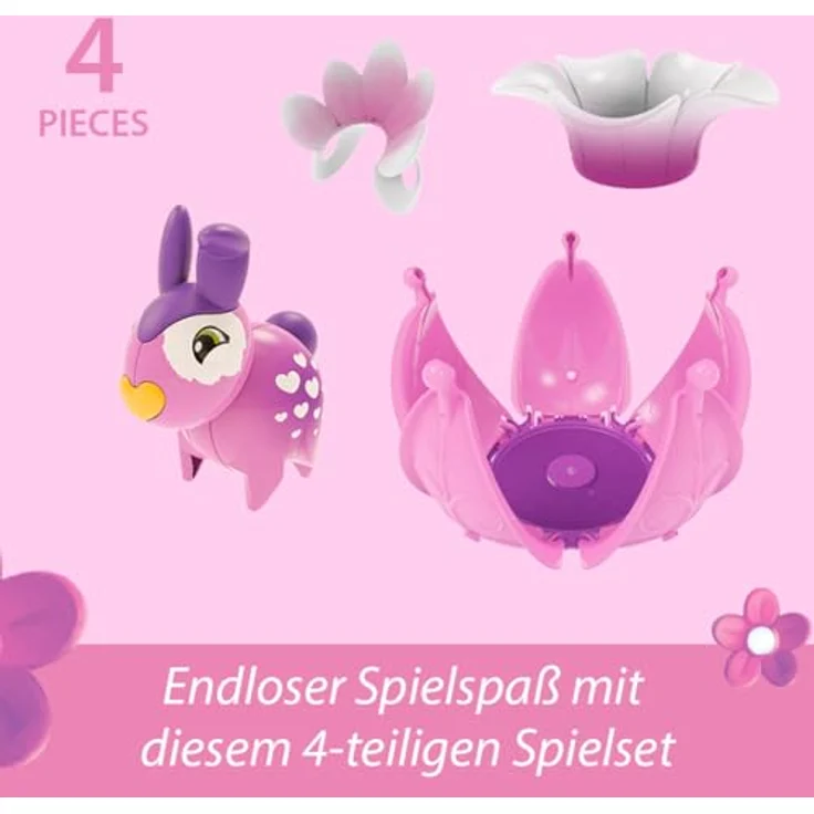 BRIO Flora - 36218 Heathers Blumenhaus | Spielset mit Flora-Figur und rosa-violettem Blumenhaus für Kinder ab 3 Jahren – Bild 9