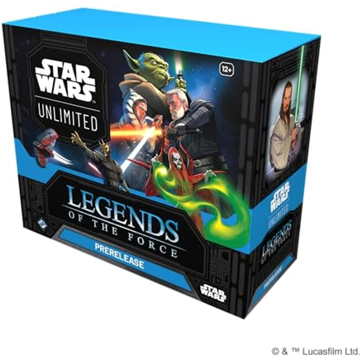 Asmodee FFG - Star Wars: Unlimited Trading Card Game - Legends of The Force - Pre Release Box mit 6 Booster Packs, exklusive Promo-Karten, für 2+ Spieler, Englisch, Alter 12+ – Bild 4