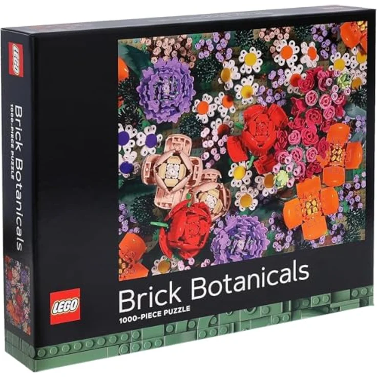 Chronicle Books Brick Botanicals 1,000-Piece Lego Puzzle, langlebig und flexibel gestaltbar – Bild 2