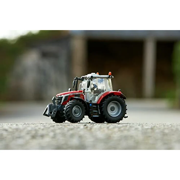 Massey Ferguson 6S. 180 Traktorspielzeug, Bauernhofspielzeug für Kinder, Massey Ferguson Traktor, kompatibel mit Bauernhoftieren und Spielzeug im Maßstab 1:32, für Sammler & Kinder ab 3 Jahren – Bild 7