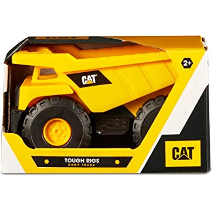 CATERPILLAR 82031 LKW mit Kugelgelenk, 38 cm, robustes Spielzeugfahrzeug für drinnen und draußen – Bild 2