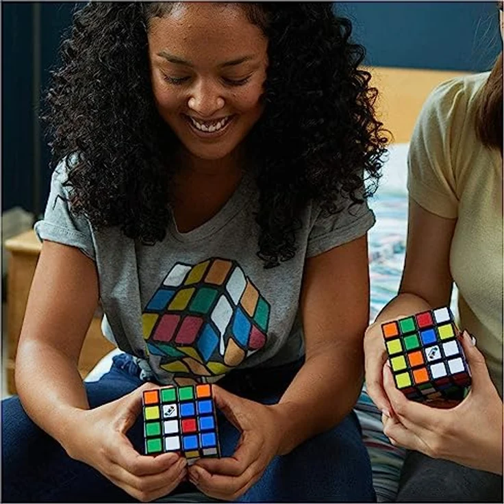 SPIN MASTER Rubik’s 4x4 Master, Geschicklichkeitsspiel mit verbessertem Mechanismus und langlebigen farbigen Steinen, mehrfarbig – Bild 8