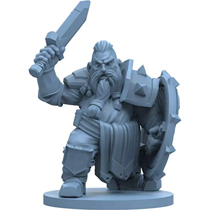Steamforged Games SFGT-003 Godtear: Rhodri, Thane of The Forsaken Zubehör, blau - Brettspiel Erweiterung – Bild 5