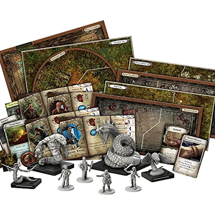Fantasy Flight Games Mansions of Madness: Zweite Auflage – Der Pfad der Schlange, Erweiterung mit drei neuen Szenarien und vier Charakteren – Bild 3
