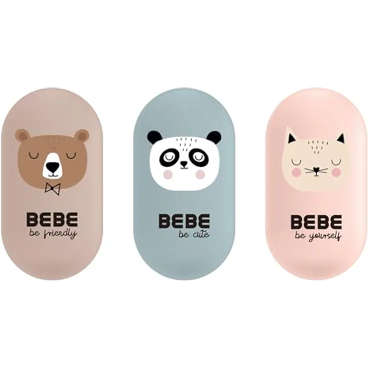 Interdruk 3xRadiergummi Oval BeBe Friends Girls in 3 Motiven