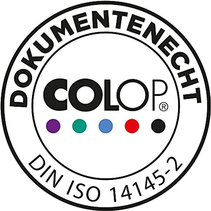COLOP Ersatzstempelkissen E40 für Printer 40, schwarz, 2er Pack – Bild 4