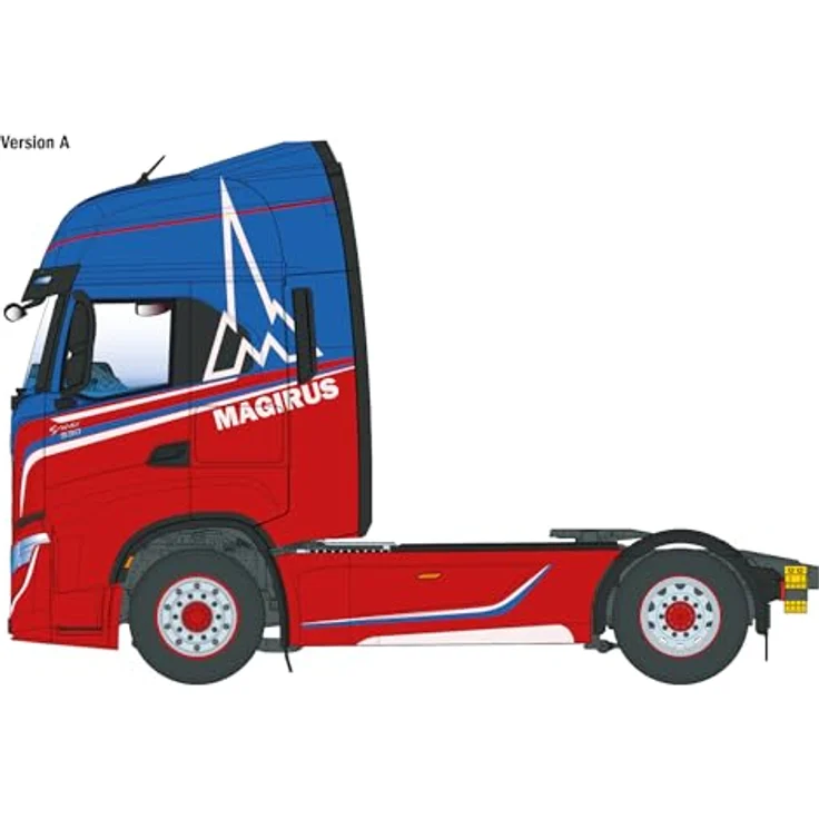 Italeri 3963 IVECO S-Way 1:24, detaillierter Modellbausatz für LKW, Plastikbausatz zum Kleben und Basteln – Bild 4