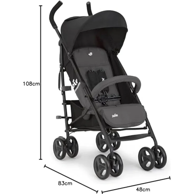 joie Buggy & Sportwagen Nitro LX - Leichter Reisebuggy nur 7,7 kg - Ember mit Gratis Mobilitätsgarantie – Bild 7