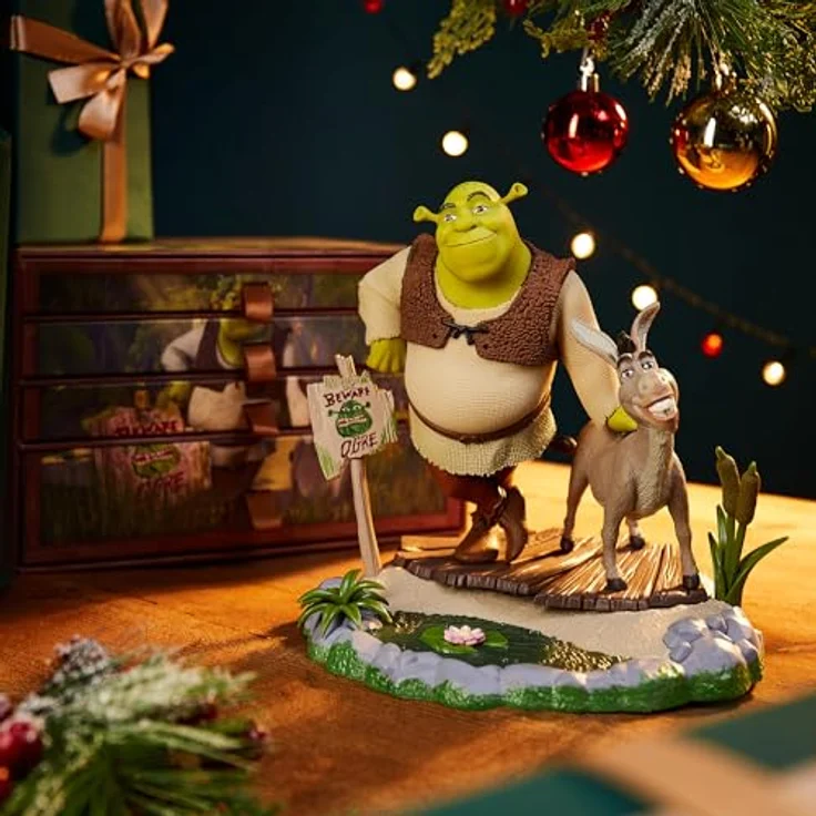 CC Countdown Characters von Numskull 2023 Shrek Sammlerfigur - Offizielle Shrek-Merchandise - Zusammenbaubare Adventskalenderstatue – Bild 5