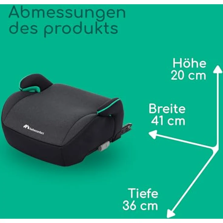 Bebeconfort Manga I-Fix, Kindersitzerhöhung mit ISOFIX, i-Size konform für Kinder von 6 bis 12 Jahren – Bild 8