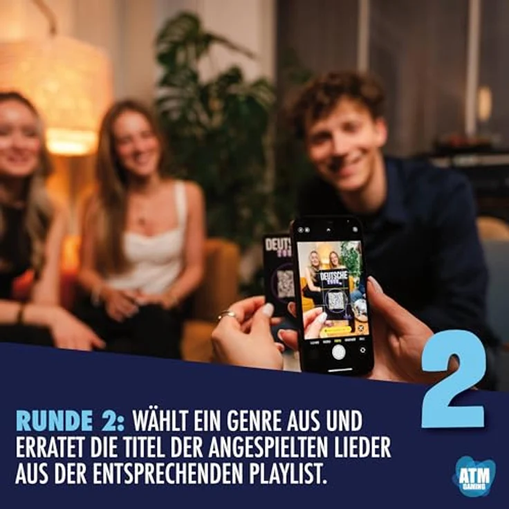 ATM Gaming PlayHit, Musik-Battle des Jahrhunderts, Brettspiel für 2 Teams, 21. Jahrhundert Hits – Bild 6