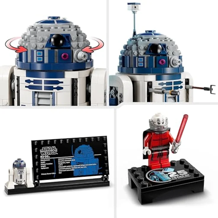 LEGO® Konstruktionsspielsteine R2-D2™ (75379), LEGO® Star Wars™, (1050 St), Made in Europe – Bild 5