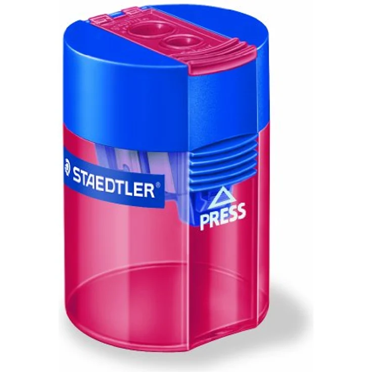 Staedtler Spitzer Bunt mit Reservoir, Kunststoff, 10 Stück, zwei Öffnungen – Bild 3