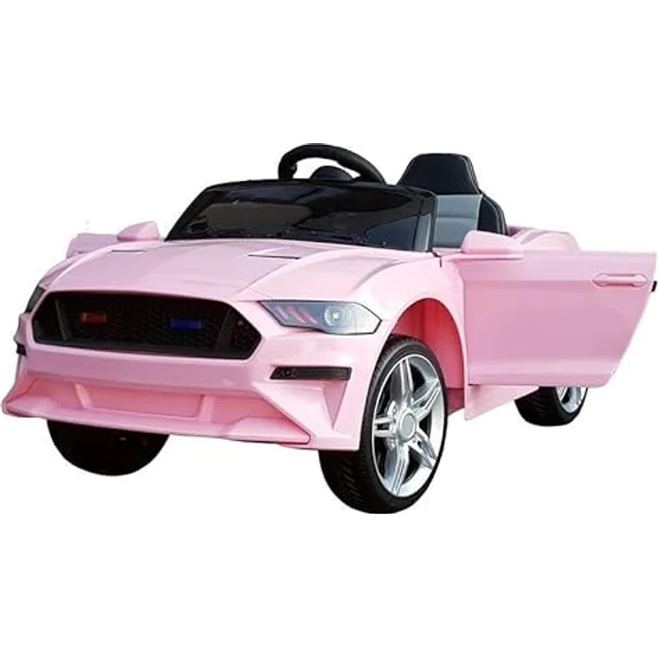 BSD Elektro Kinderauto Elektroauto Fernbedienung - Mustang BH-718A - Rosa, Hochleistungsakku, einfache Montage – Bild 2