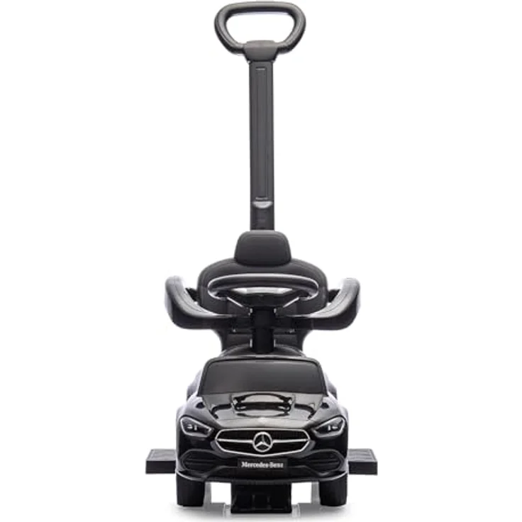 Schwarz Kitchen Mercedes-Benz C-Class Rutscher 3in1, schwarz mit Kippschutz und Soundlenkrad – Bild 5