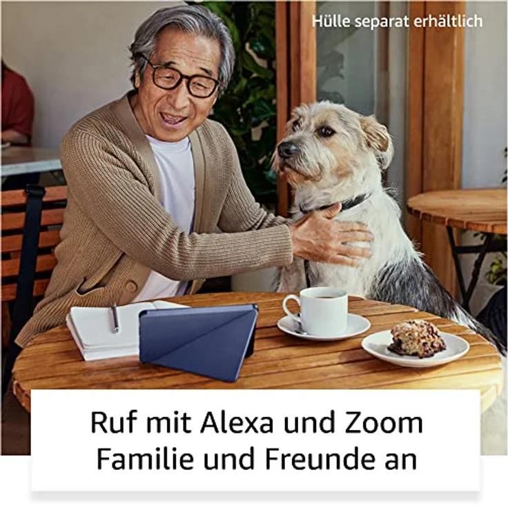 Fire 7-Tablet, 7-Zoll-Display, 16 GB, neuestes Modell (2022), schwarz Mit Werbung – Bild 5