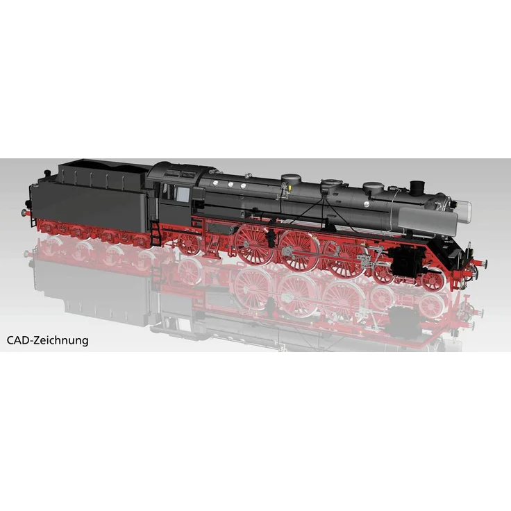 Piko H0 50690 H0 Dampflok BR 03 der DB, Modellbahnlok mit PluX22-Schnittstelle