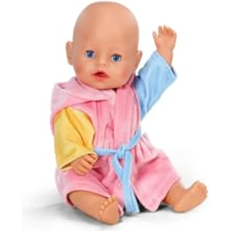 Baby Born Puppenkleidung Bademantel, 43 cm, mit Kleiderbügel – Bild 2