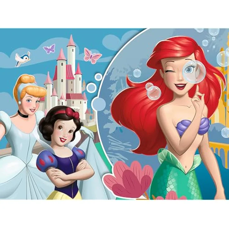 Trefl - Disney EIN Schöner Tag der Prinzessinnen, Puzzle mit 30 bunten Elementen, 270 x 200 mm, für Kinder ab 3 Jahren – Bild 2