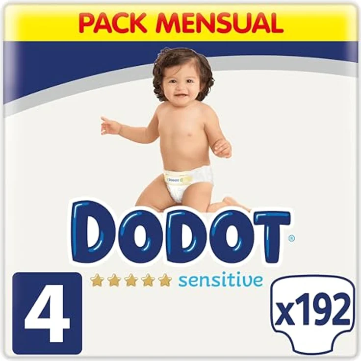 Dodot Sensitive Windeln, Größe 4, 192 Windeln, 9-14 kg – Bild 2