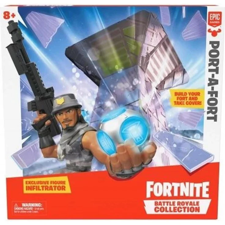 Epic Games Fortnite – Hrací souprava, Sammelfiguren mit Fort Display und 1 Figur (FRT15000)