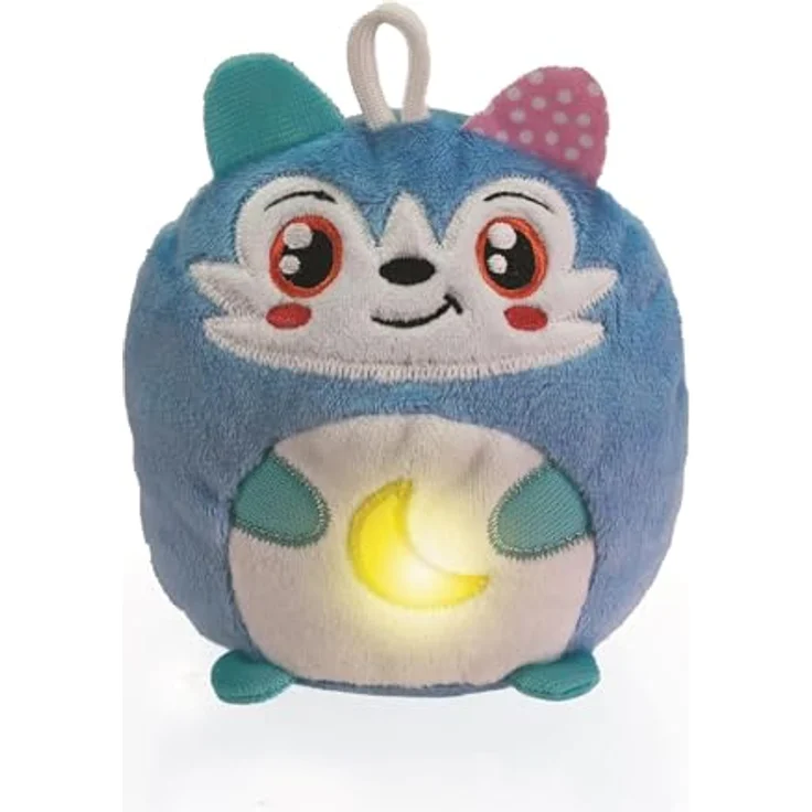 Clementoni Baby for You Twinkle Twinkle Little Wolf, Nachtlicht mit beruhigenden Geräuschen, ab 0 Monaten, Plüschwolf mit warmem Licht und Melodien, support für ruhigen Schlaf, Modell 17554 – Bild 5