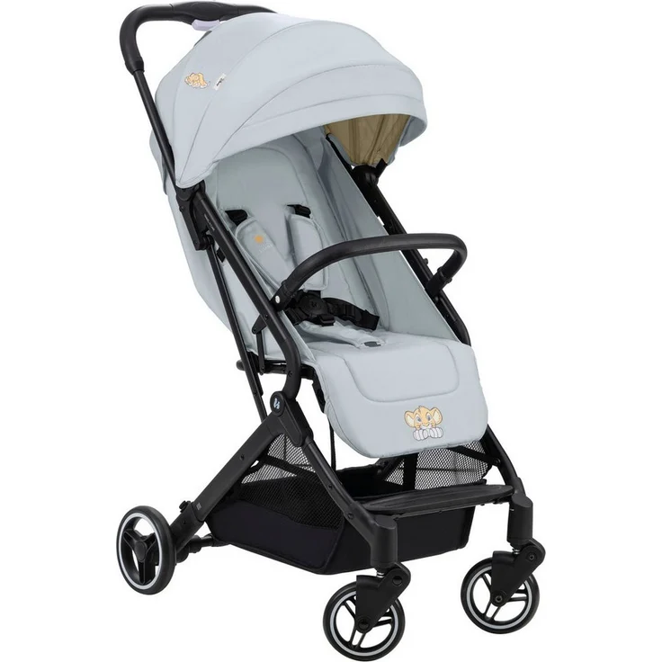 Hauck Kinder-Buggy Travel N Care, Simba grey, leicht, bis 22 kg belastbar, inkl. Schulter-Tragegrut – Bild 1