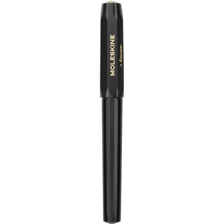 Moleskine MSK X KAWECO M Füller, nachfüllbarer Kugelschreiber mit blauer 1,0-mm-Mine, Schwarz – Bild 3