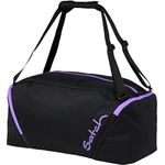 satch Sporttasche 46 cm, Kindersporttasche aus 100% Polyester, schwarz