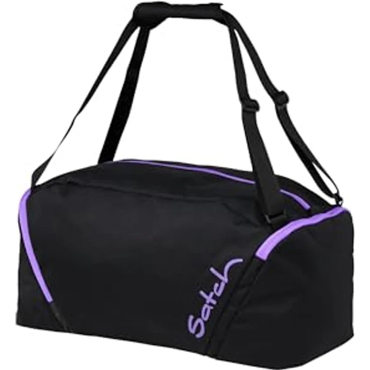 satch Sporttasche 46 cm, Kindersporttasche aus 100% Polyester, schwarz – Bild 1