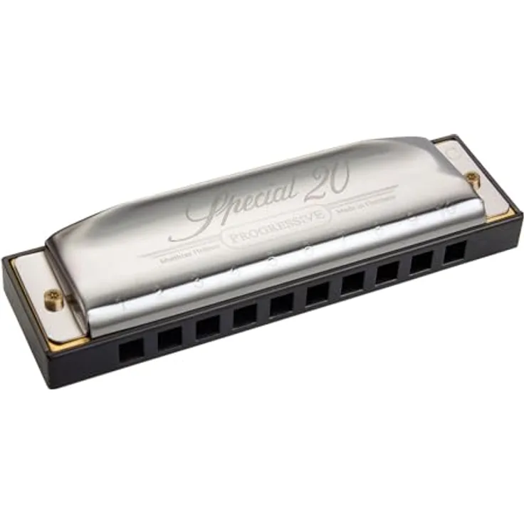 Hohner Special 20 Progressive C, diatonische Mundharmonika in C-Dur, 1 Stück
