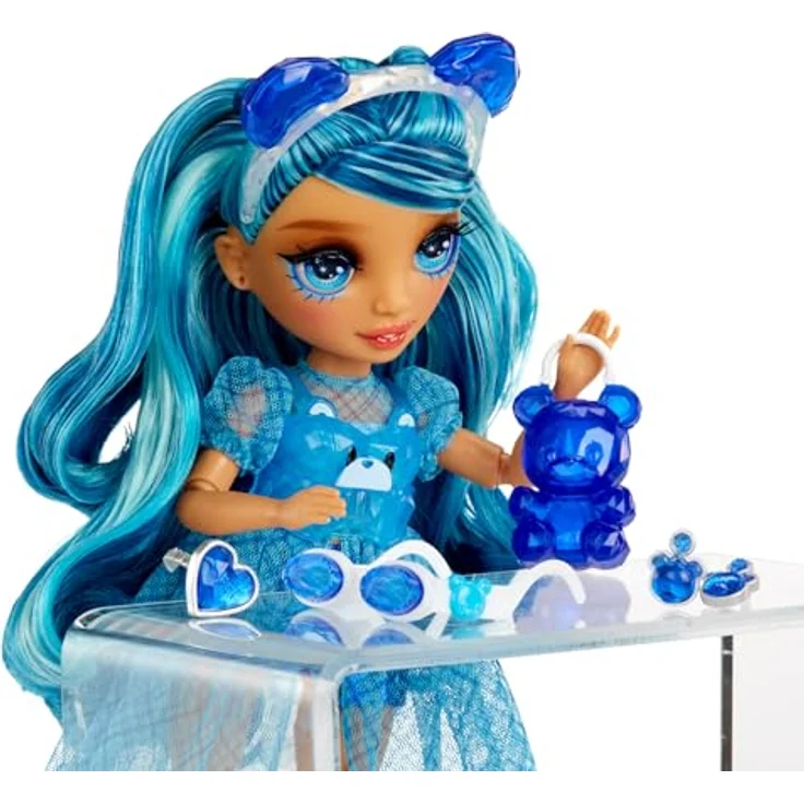 Rainbow High Anziehpuppe Creative Crystals Fashion Doll - Skyler, Kristalloutfit mit DIY Accessoires und zusätzlichem Zubehör – Bild 4