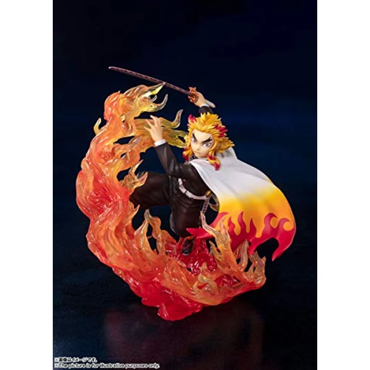 TAMASHII NATIONS Unbekannt Slayer – Kyojuro Rengoku Flamme – Statuette 18 cm, Sammelfigur – Bild 3