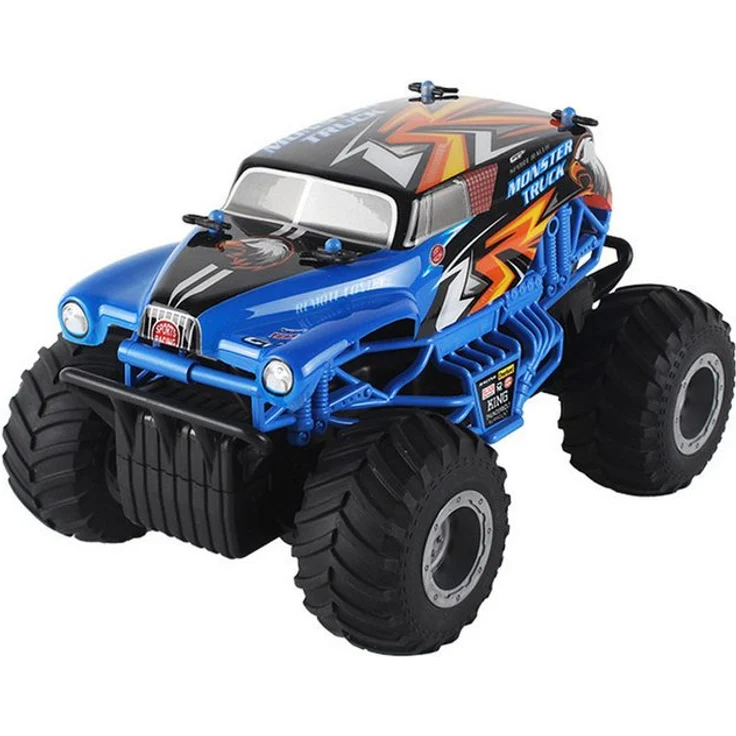 Jollity RC-Auto Ferngesteuerter Monster Truck 1:16, 10 km/h Offroad-Spielspaß mit starkem Motor und langlebigen Reifen