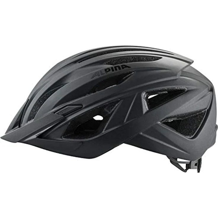 ALPINA PARANA - Leichter, Individuell Anpassbarer Touren Fahrradhelm Mit Fliegennetz Für Erwachsene, black matt, 58-63 cm – Bild 3