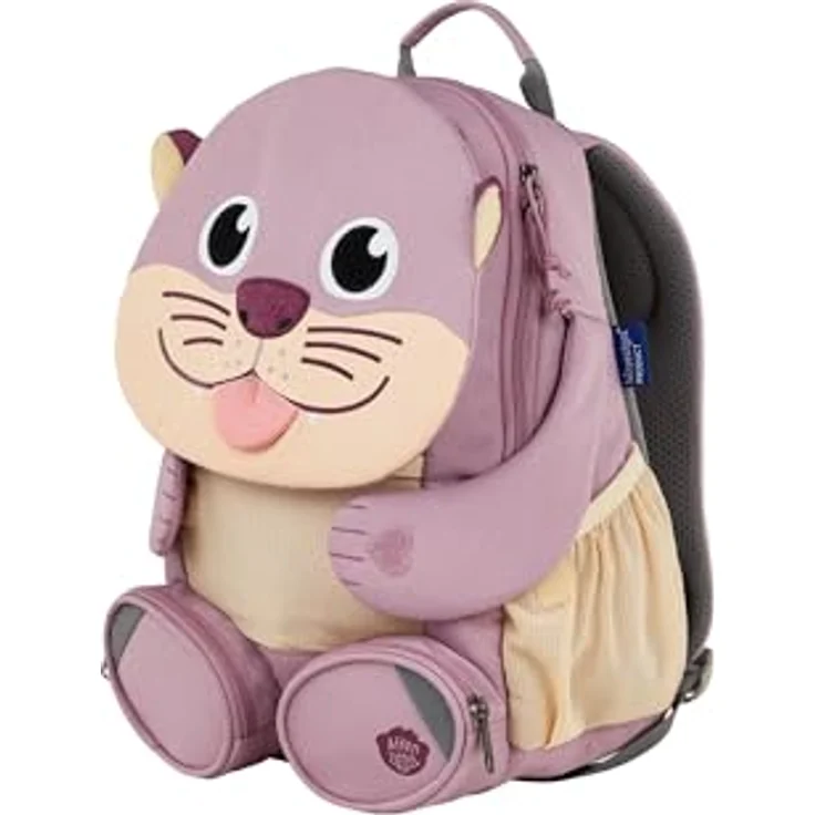 Affenzahn Großer Freund Kindergartenrucksack für 3-5 Jährige Kita Funktional 8L, Grün – Bild 5