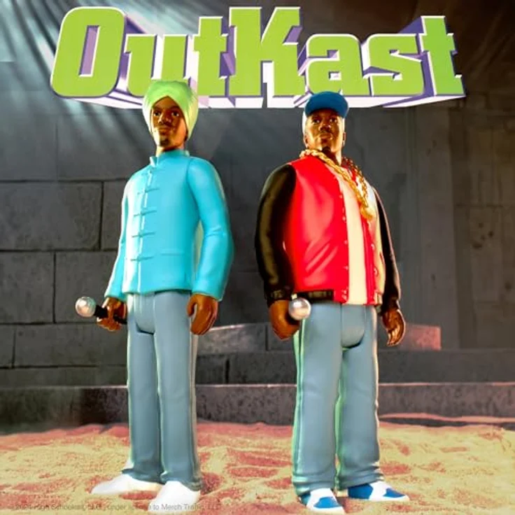 Super7 Outkast Toho ReAction Actionfigur Wave 01, 10 cm detailreiche Sammelfigur aus Kunststoff – Bild 6