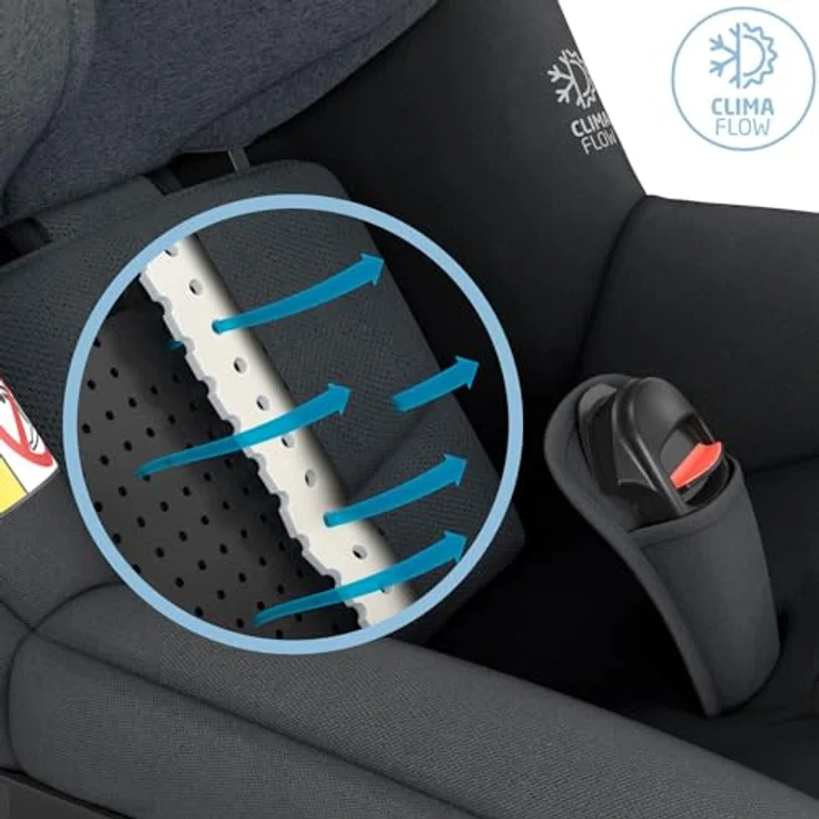 Maxi-Cosi Mica Pro Eco, Kindersitz (Reboarder, ECE R129/i-Size, 360° drehbar, für Kinder von 40 bis 105 cm, umweltfreundlich, verbesserter Seitenaufprallschutz) – Bild 4
