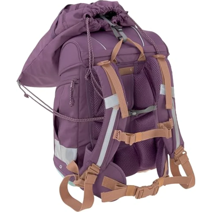 LÄSSIG Schulranzen Set Unique Boxy 7-teilig "Purple" – Bild 6